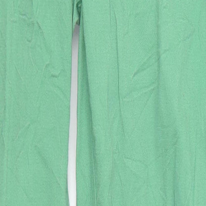 Womens UK Size 6 H&M Regular Fit Skinny Green Jeans