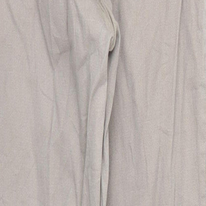 H&M Womens Grey  Denim Skinny Jeans Size 12 L27 in
