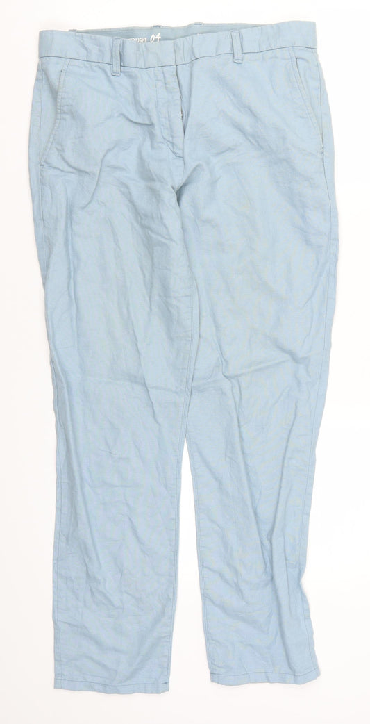 Womens UK Size 32 in Gap Regular Fit  Blue Trousers