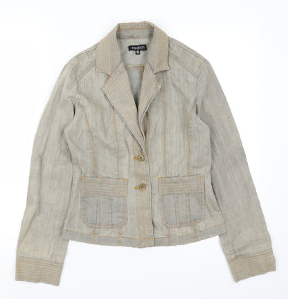 Equition Womens Grey  Denim Jacket  Size 8