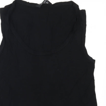 Dorothy Perkins Womens Black   Basic Tank Size 12