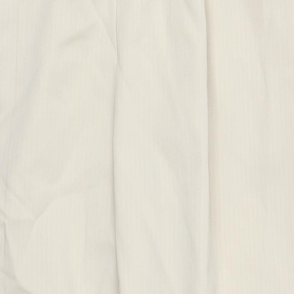 Womens UK Size 32 in Preworn Regular Fit  Beige Trousers