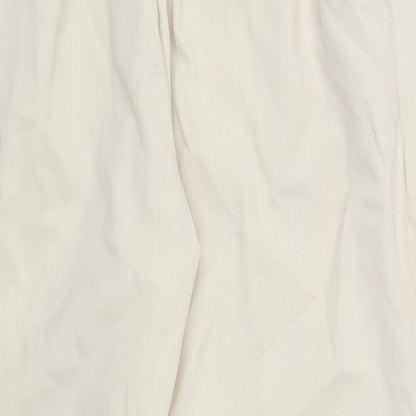 Womens UK Size 32 in Preworn Regular Fit  Beige Trousers