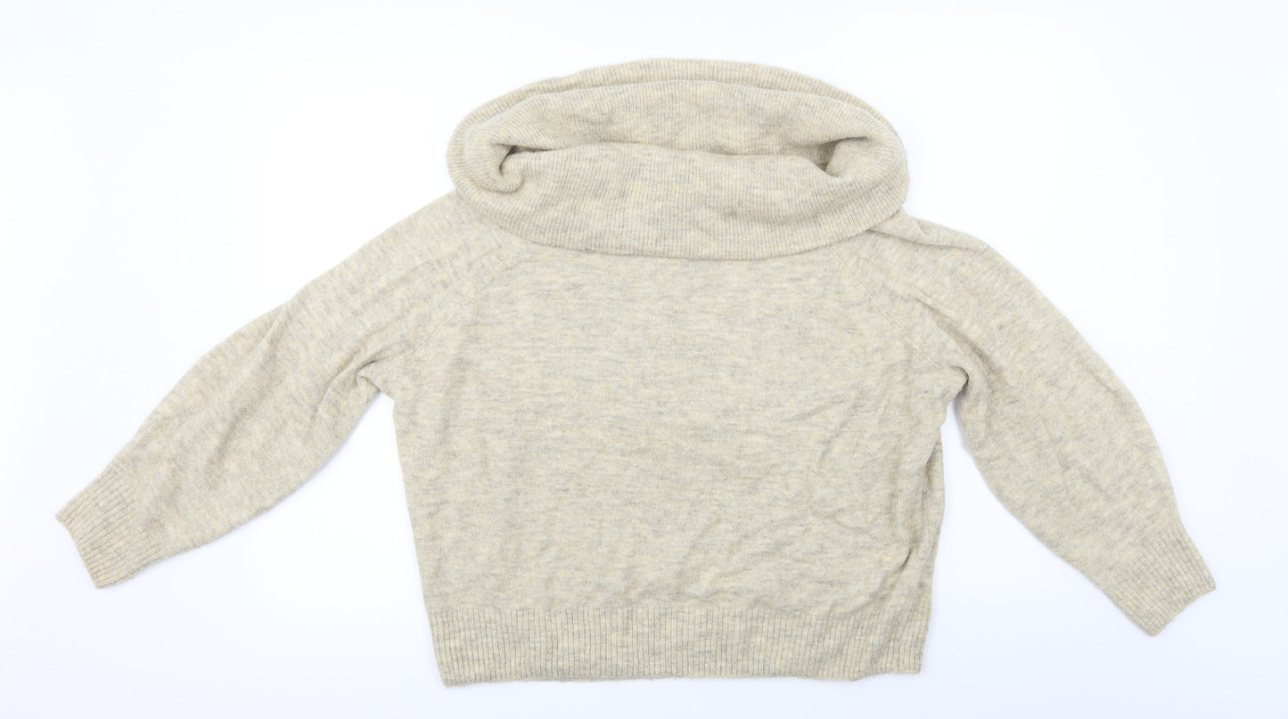 H&M  Womens Beige   Pullover Jumper Size M