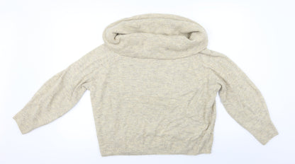 H&M  Womens Beige   Pullover Jumper Size M