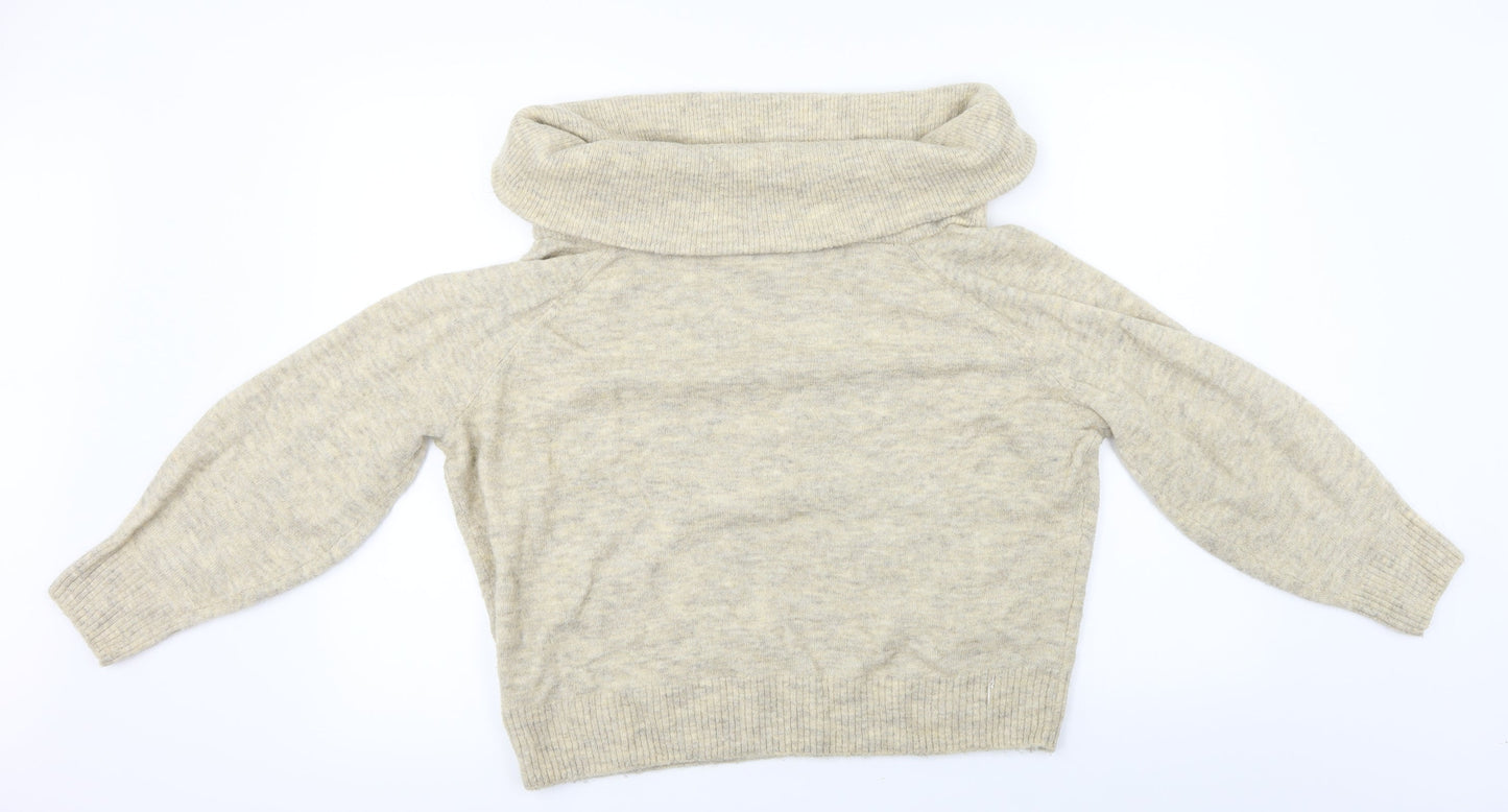 H&M  Womens Beige   Pullover Jumper Size M