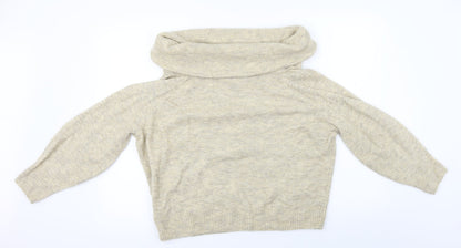 H&M  Womens Beige   Pullover Jumper Size M