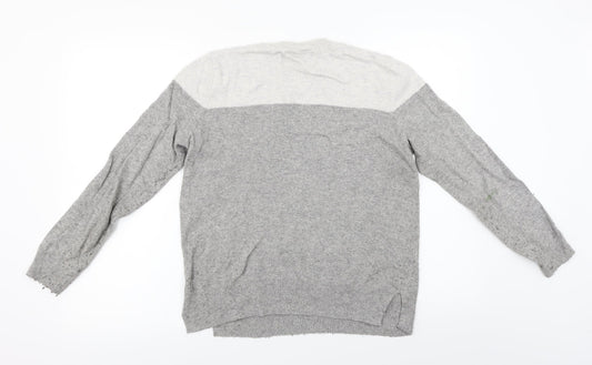 Mini Velvet  Womens Grey   Pullover Jumper Size 12
