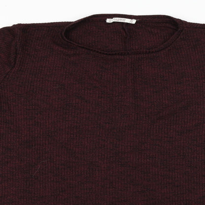 Pull&Bear  Womens Red   Jacket Dress  Size M