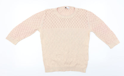 Peter Hahn  Womens Pink   Pullover Jumper Size 14