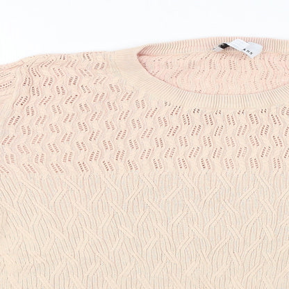 Peter Hahn  Womens Pink   Pullover Jumper Size 14