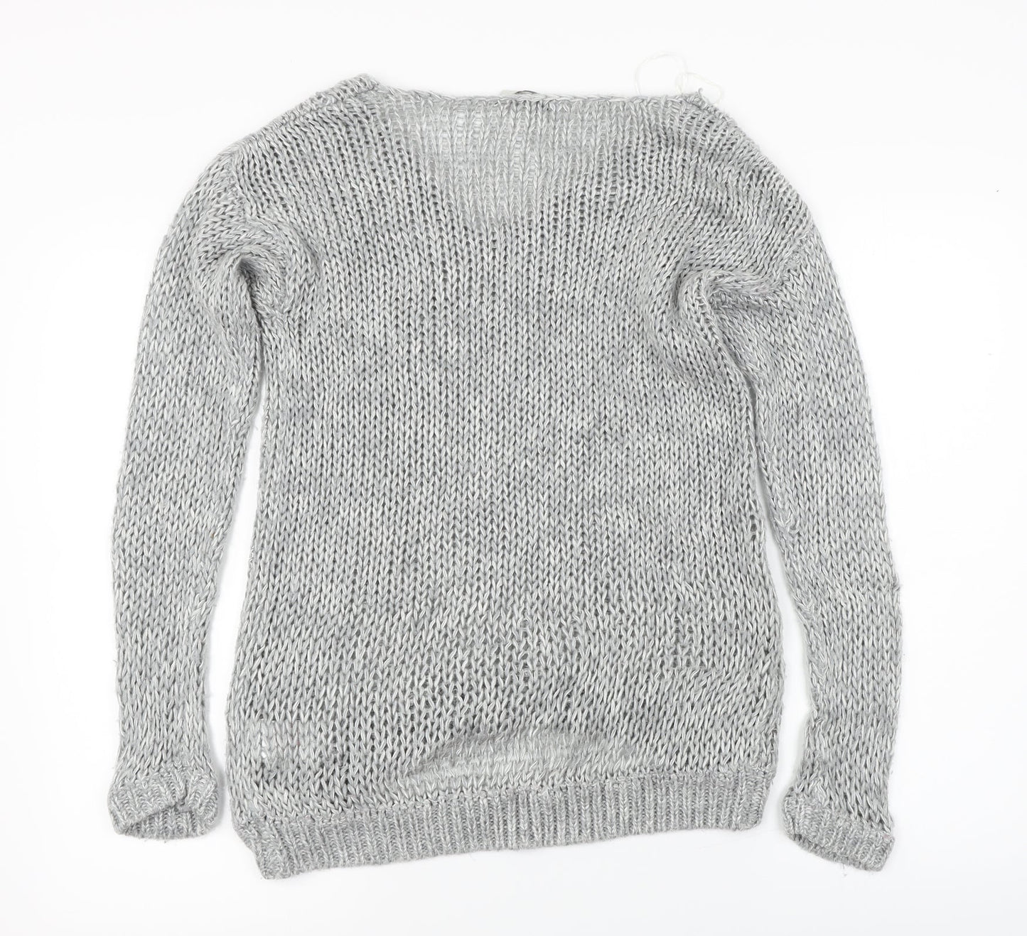 Peacocks  Womens Grey   Pullover Jumper Size S