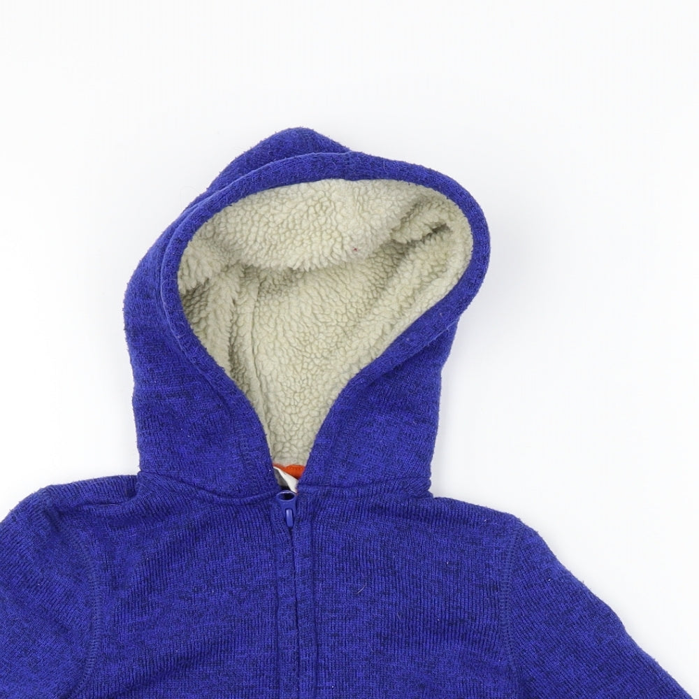 Crazy 8 Girls Blue   Full Zip Hoodie Size 2 Years