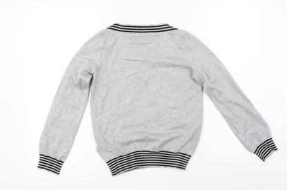 Debenhams  Womens Grey   Pullover Jumper Size 10