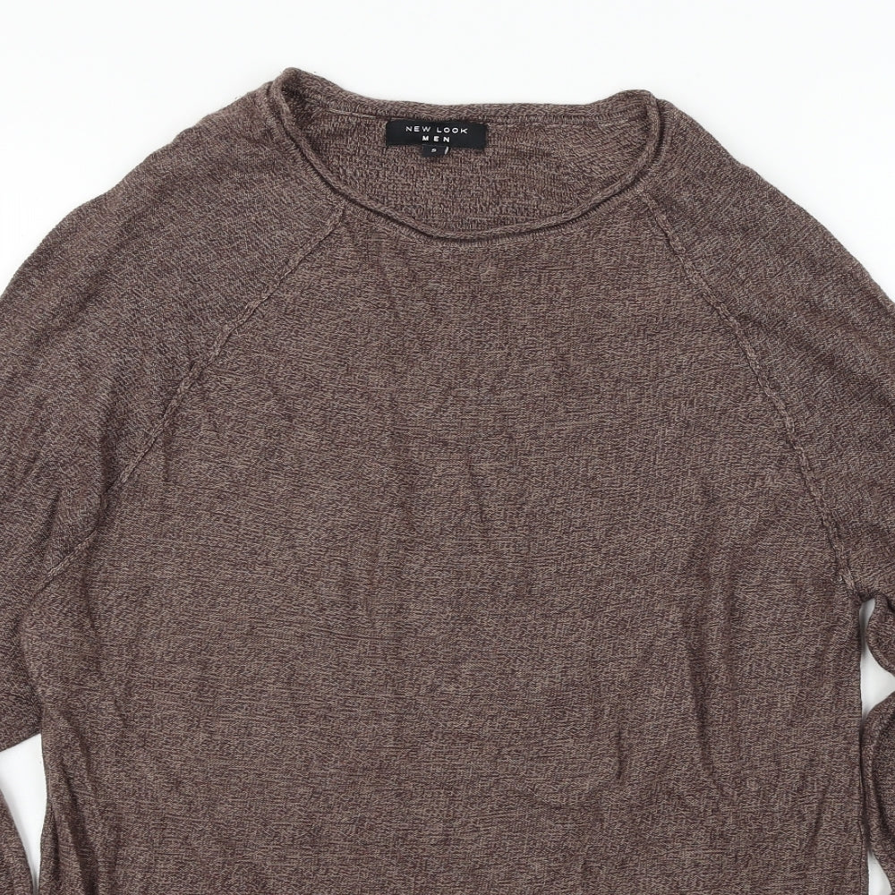 New Look  Mens Brown   Pullover Jumper Size S