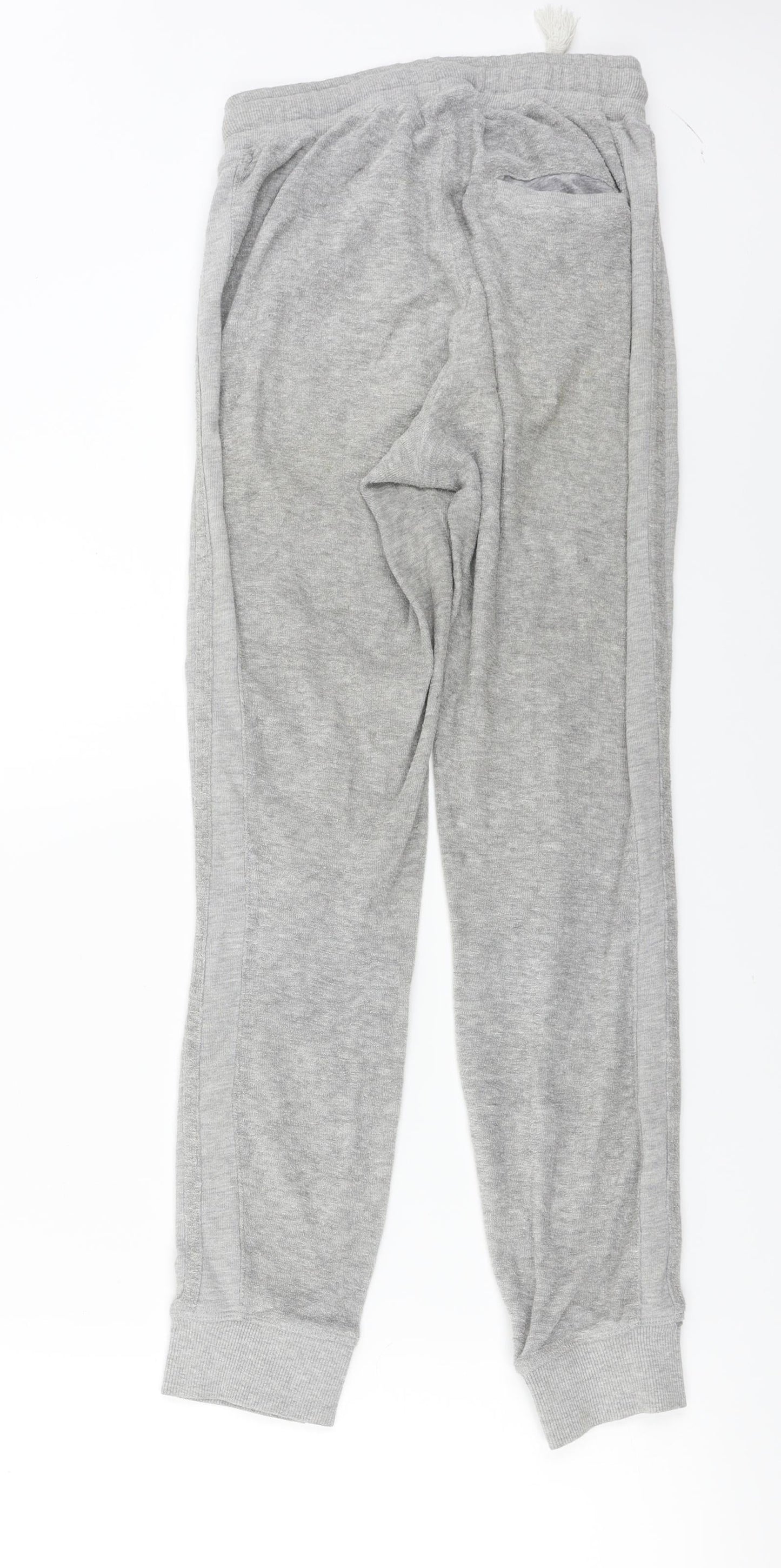 Made with love  Womens Grey   Jogger Trousers Size S L24 in