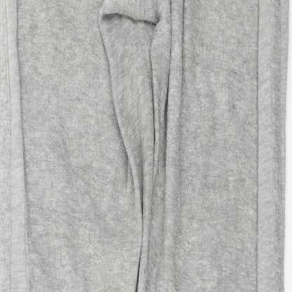 Made with love  Womens Grey   Jogger Trousers Size S L24 in