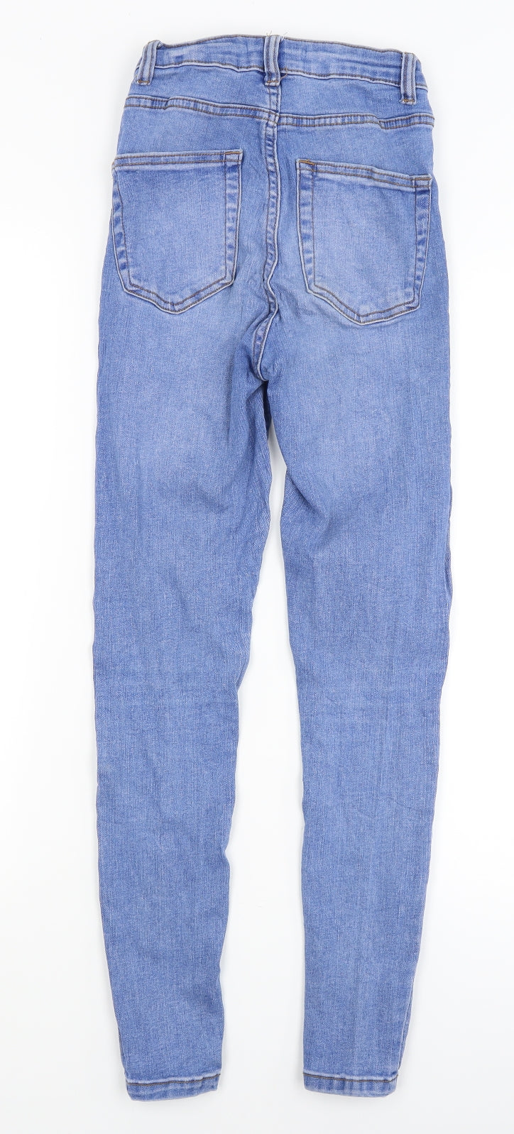 Denim Co Womens Blue   Skinny Jeans Size 8 L26 in