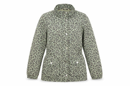 Womens UK Size 8 H&M Green Overcoat