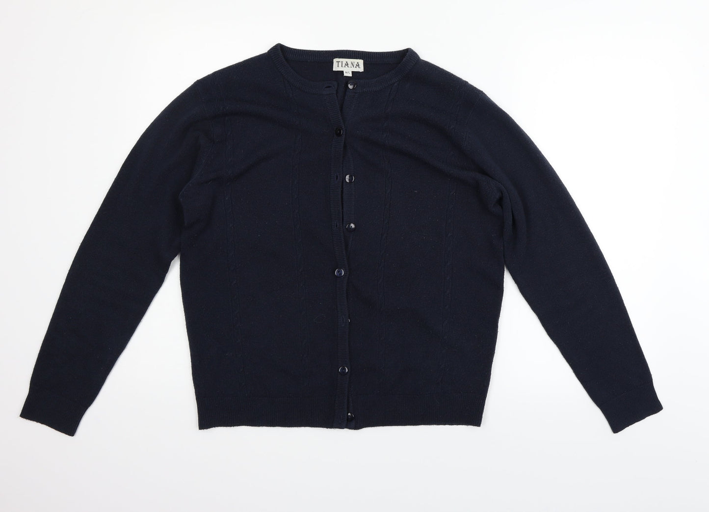 tiana Womens Blue   Cardigan Jumper Size M