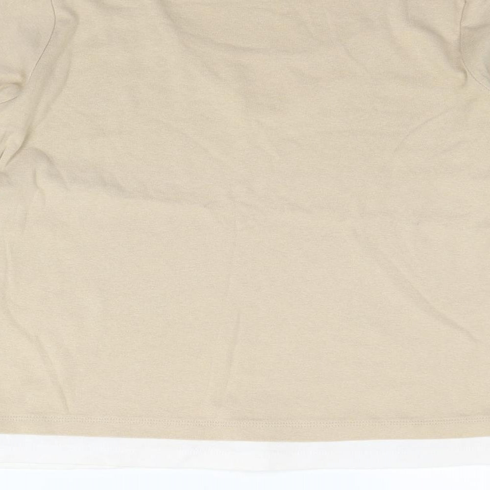 George Womens Beige   Pullover Jumper Size 18  - washable marks on bottom of top
