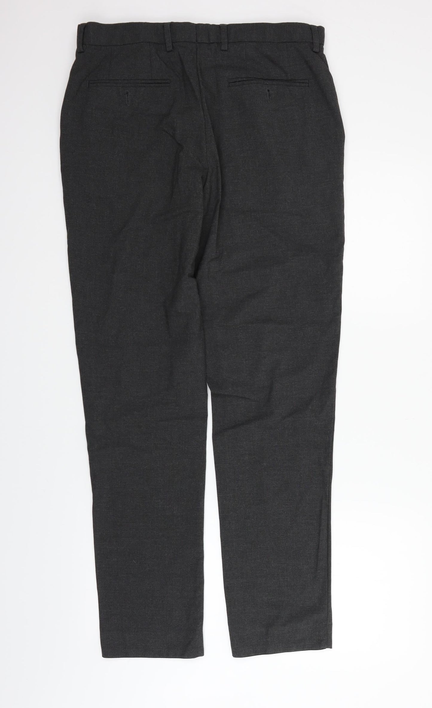 Matalan Mens Grey   Trousers  Size 32 in L33 in