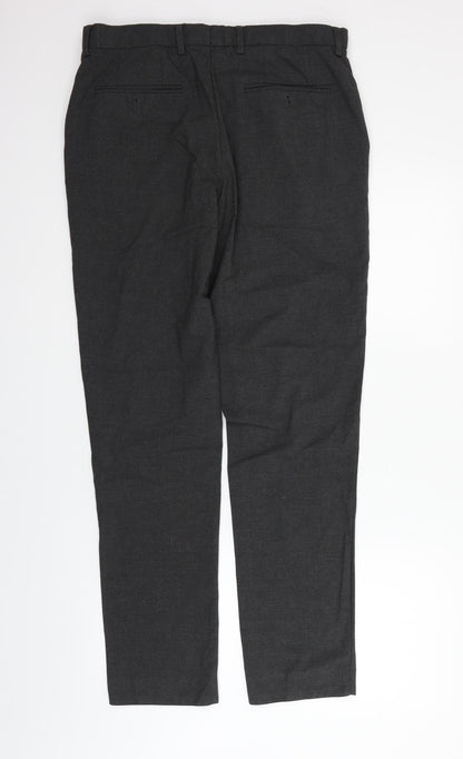 Matalan Mens Grey   Trousers  Size 32 in L33 in