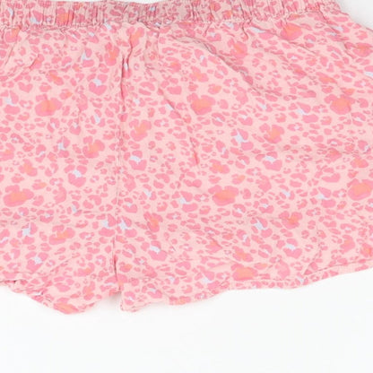 Matalan Womens Pink Animal Print   Lounge Pants Size S