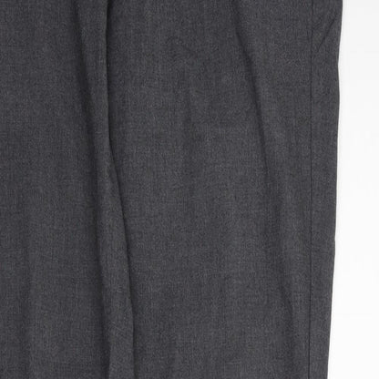Preworn Womens Grey   Trousers  Size 34 in L28 in
