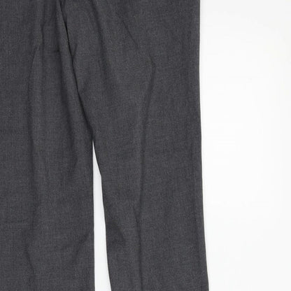 Preworn Womens Grey   Trousers  Size 34 in L28 in