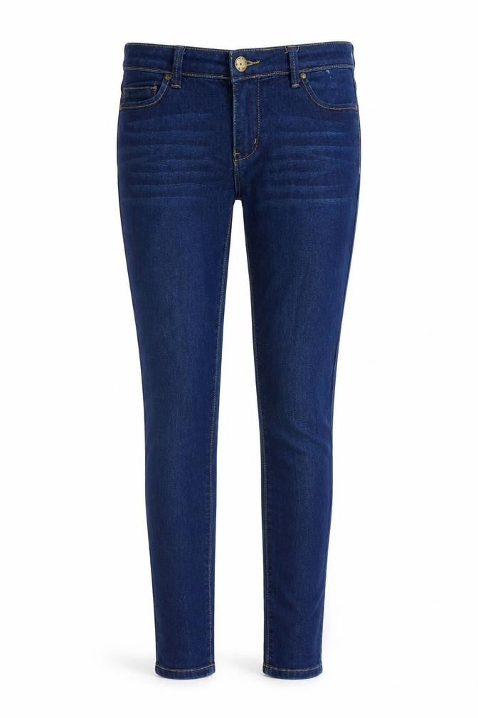 Denim & Co. Womens Blue   Straight Jeans Size 10 L30 in