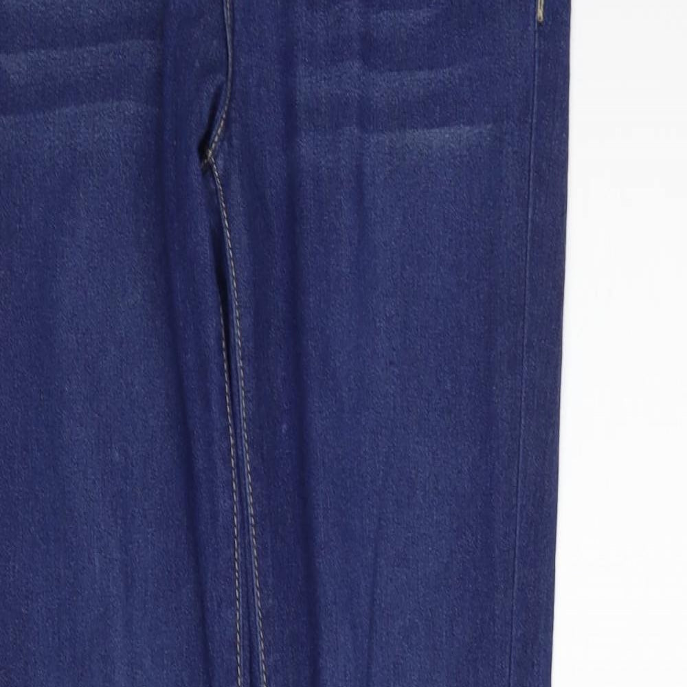Womens UK Size 10 deniem & co Regular Fit Straight Blue Jeans