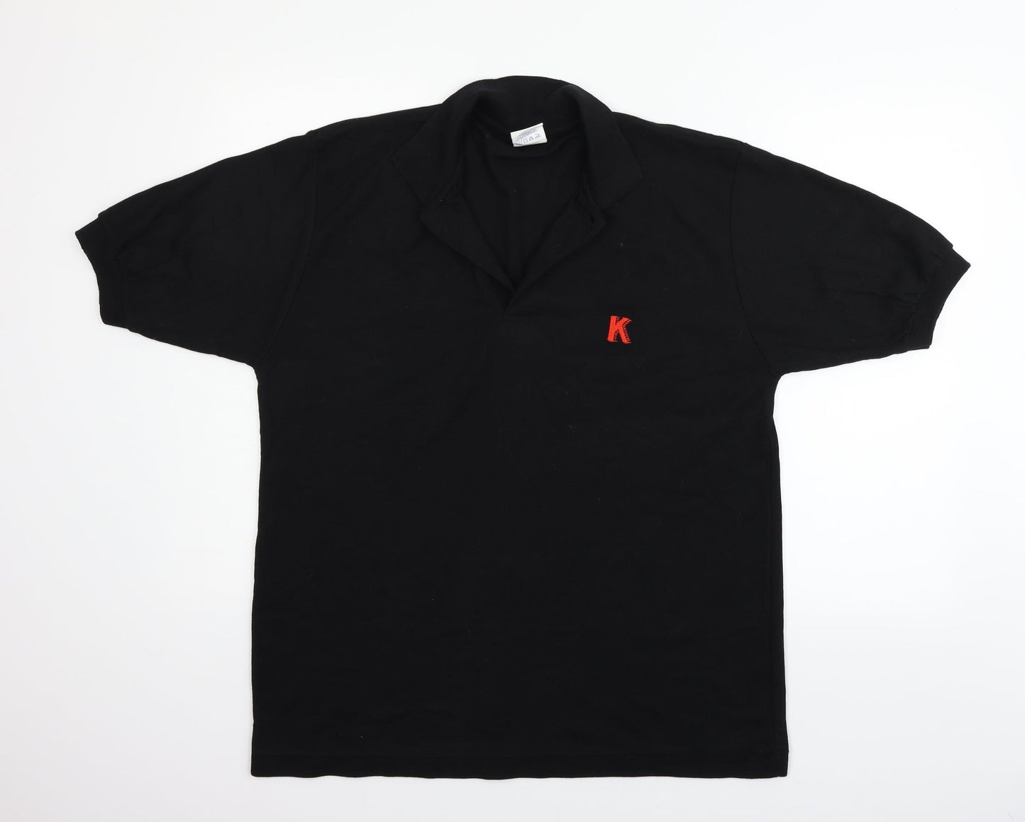 supa polos Mens Black    Polo Size XL