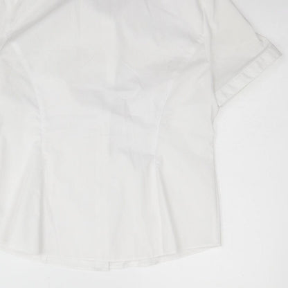 George Womens White   Basic Button-Up Size 12