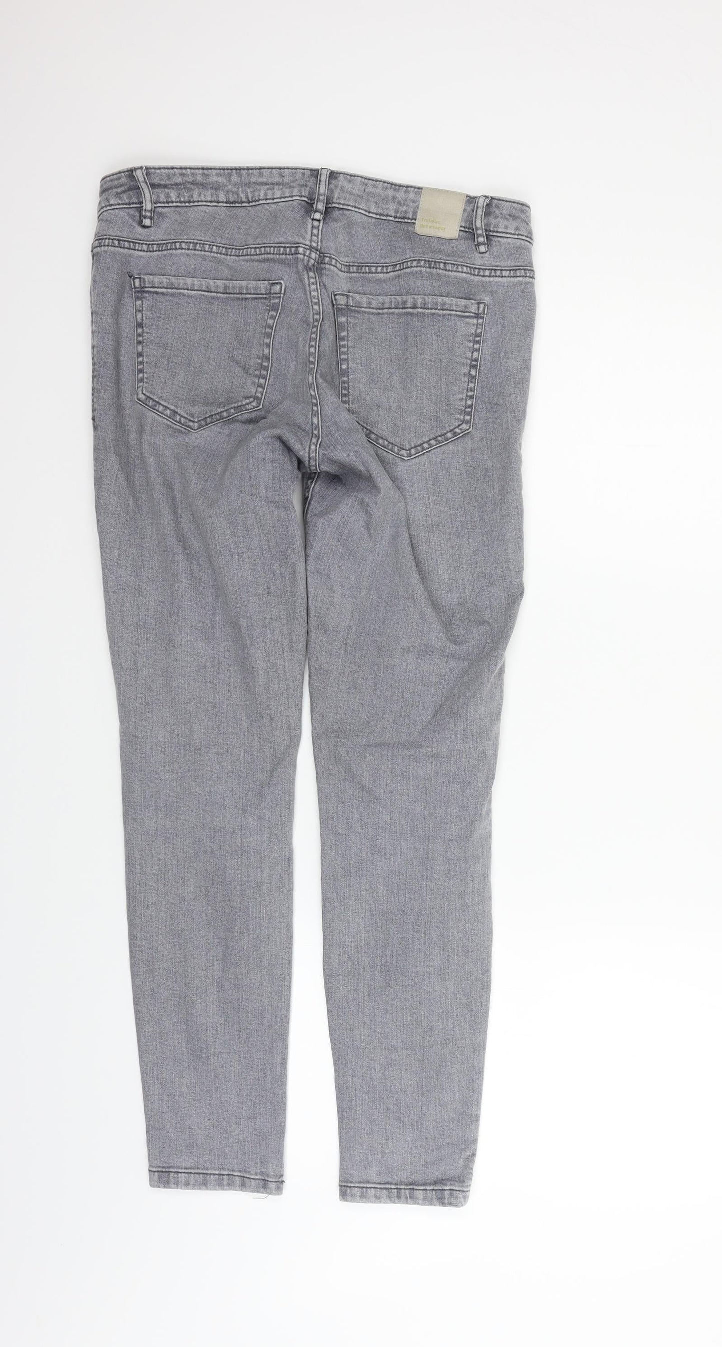 Zara Womens Grey   Skinny Jeans Size 6