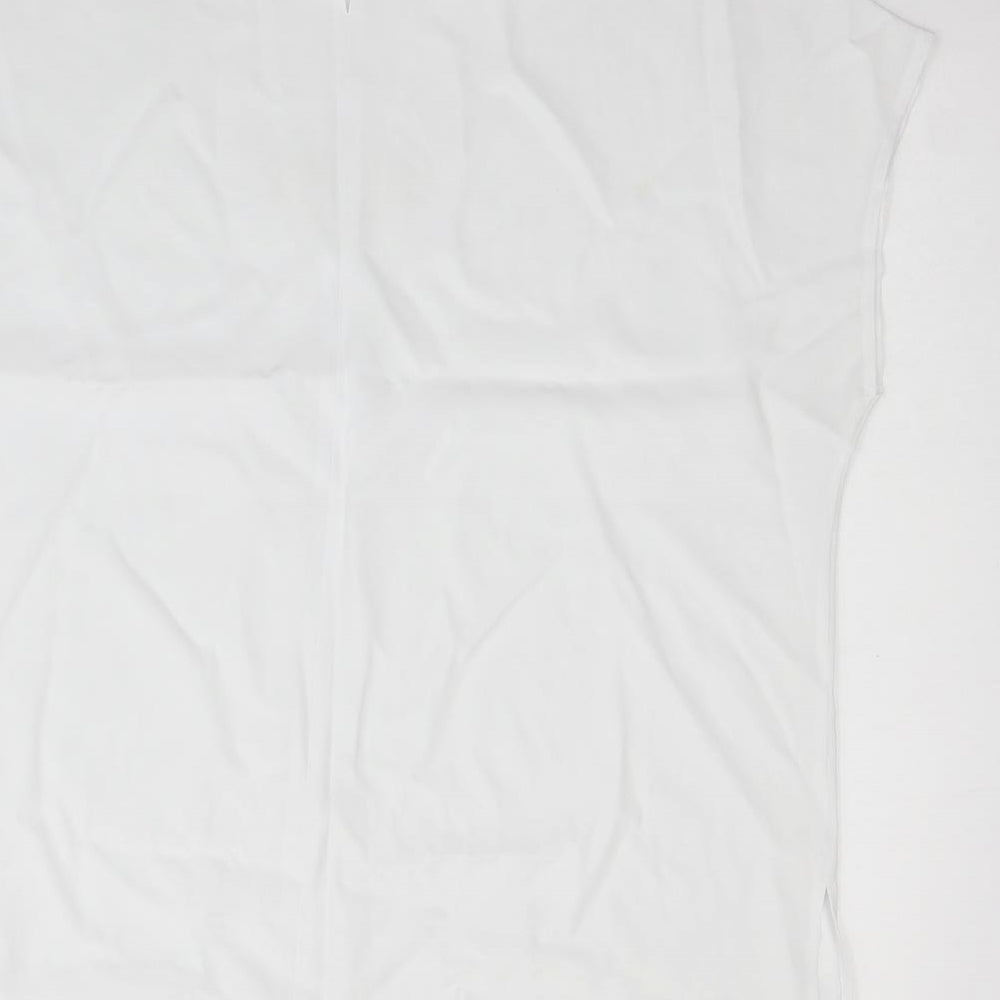 Womens UK Size 20 Preworn White Basic Blouse