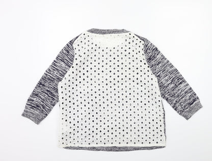 Gap Womens Blue  Knit Pullover Jumper Size L