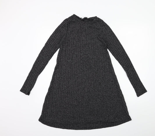Atmosphere Womens Grey  Knit Jumper Dress  Size 4