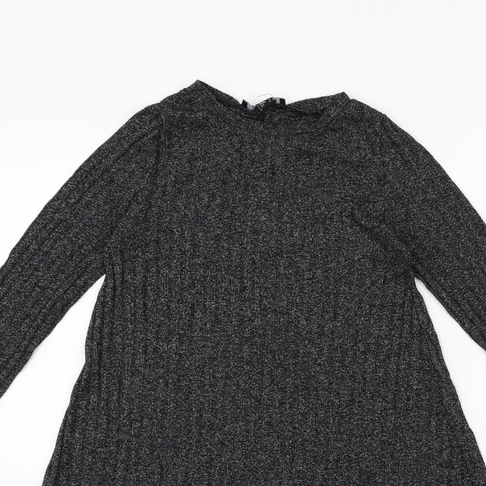 Atmosphere Womens Grey  Knit Jumper Dress  Size 4