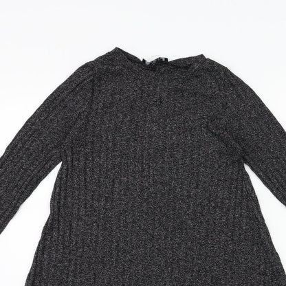 Atmosphere Womens Grey  Knit Jumper Dress  Size 4