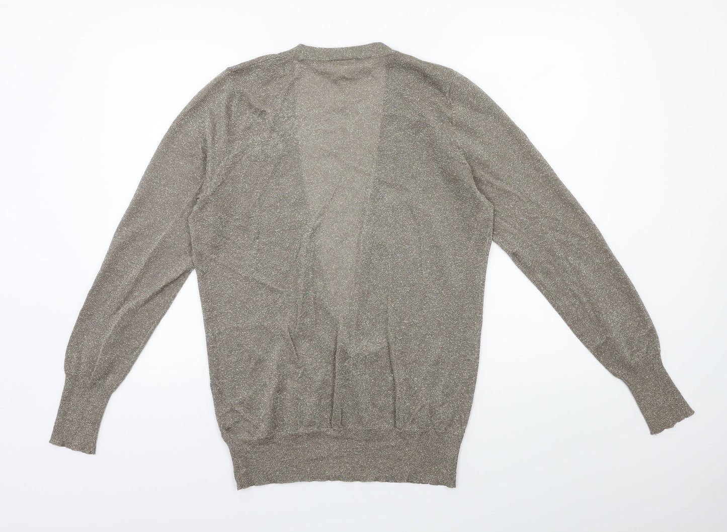 NEXT Womens Gold  Knit Pullover Jumper Size 16