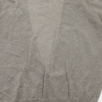NEXT Womens Gold  Knit Pullover Jumper Size 16