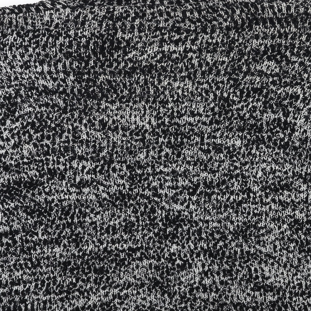 Tisai Womens Black  Knit Cardigan Jumper Size 12