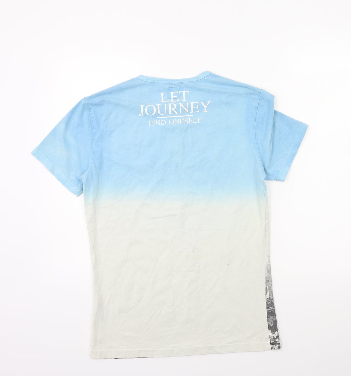 1967 D-Rock Mens Blue    T-Shirt Size S