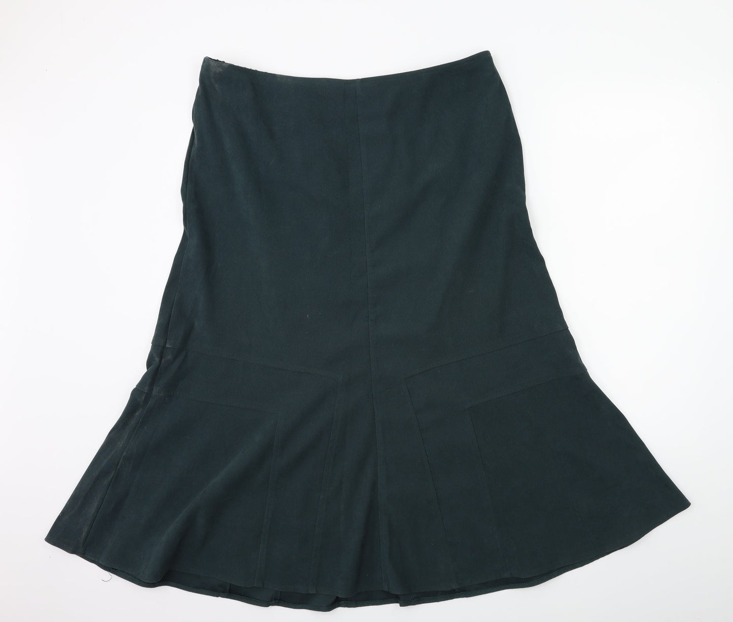 Casual Comfort Womens Blue   Flare Skirt Size 40 in