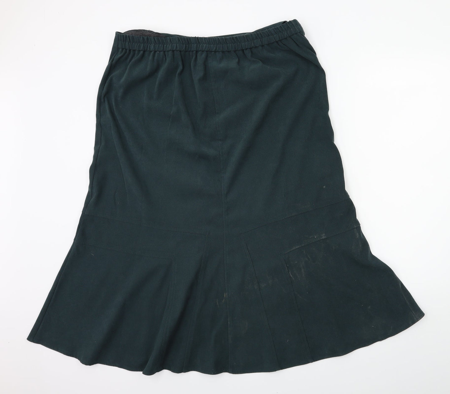 Casual Comfort Womens Blue   Flare Skirt Size 40 in