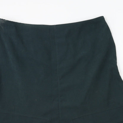 Casual Comfort Womens Blue   Flare Skirt Size 40 in