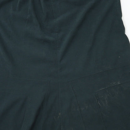 Casual Comfort Womens Blue   Flare Skirt Size 40 in