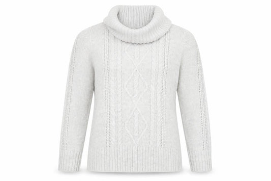 Peacocks Womens Grey   Pullover Jumper Size M