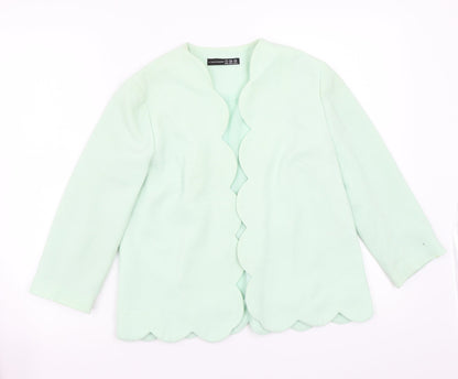Primark Womens Green   Jacket Blazer Size 8